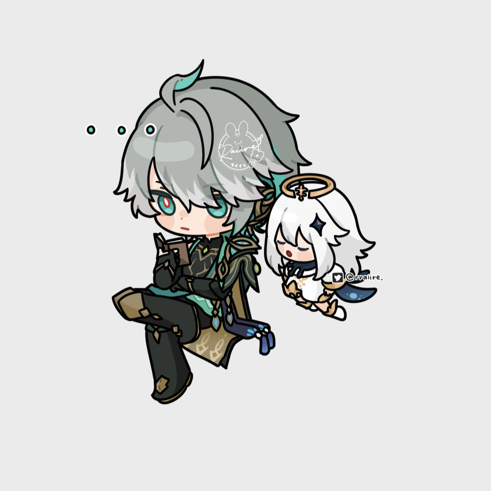 Alhaitham &amp; Paimon